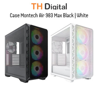Case Montech Air 903 Max Black White - Hàng chính hãng