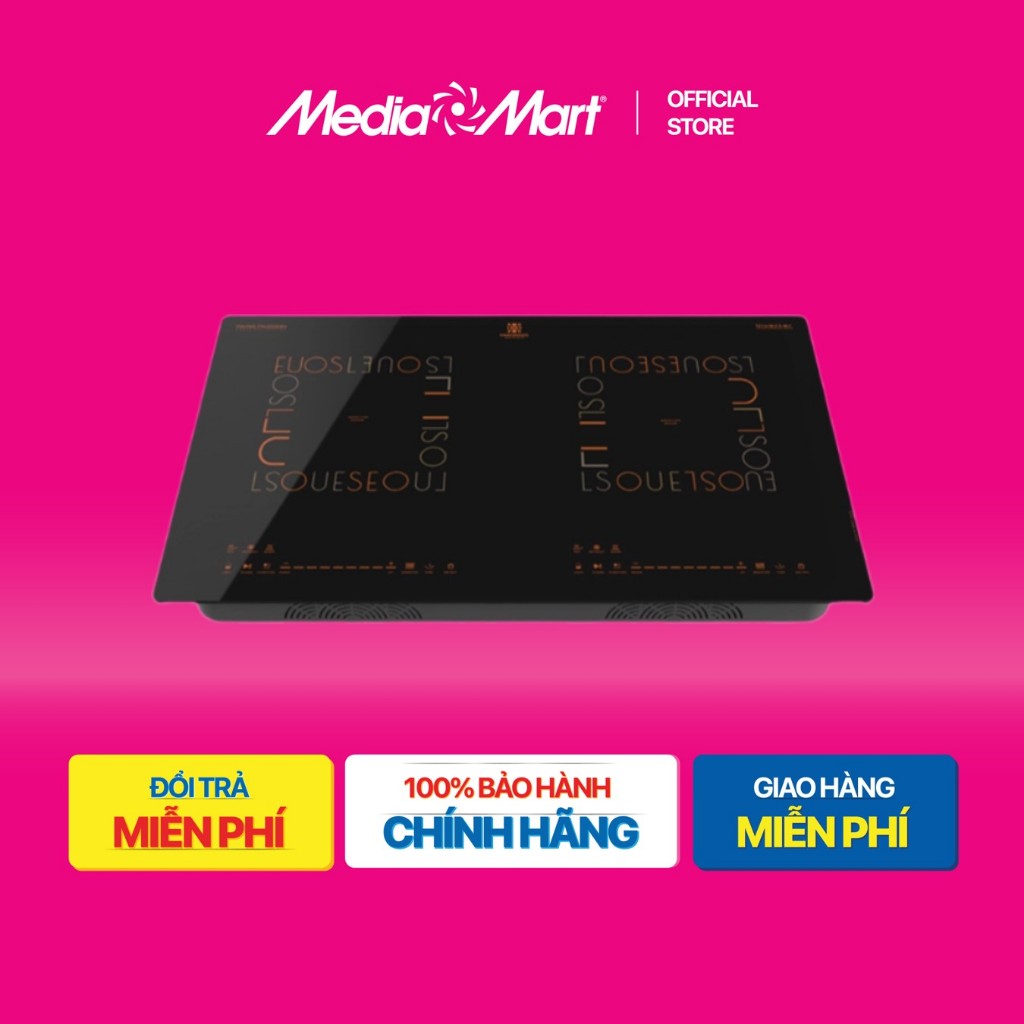[ Mediamart Mall ] Bếp từ đôi Hawonkoo CEH-288-II BH chính hãng,Ship 0đ