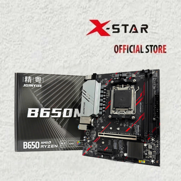 Mainboard Jginyue B650M-D DDR5 Chính Hãng Cho Ryzen 7500F 7600 7700