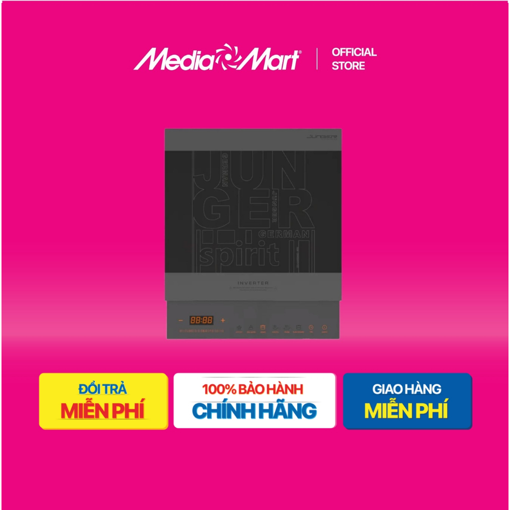 [ Mediamart Mall ] Bếp từ cảm ứng Junger CEJ-105-I BH chính hãng,Ship 0đ