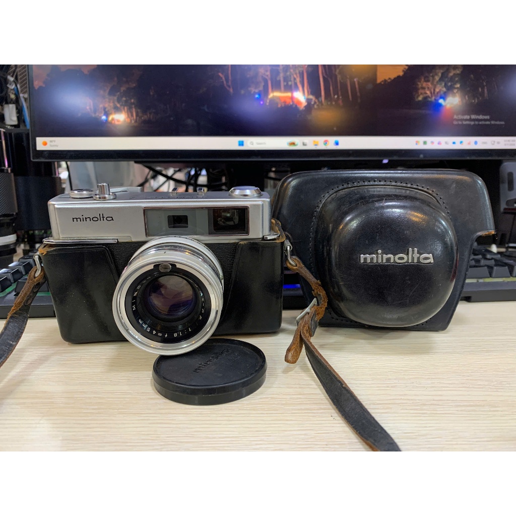 Máy ảnh film Minolta Hi-matic 7 - minolta hi matic 7 hàng USED