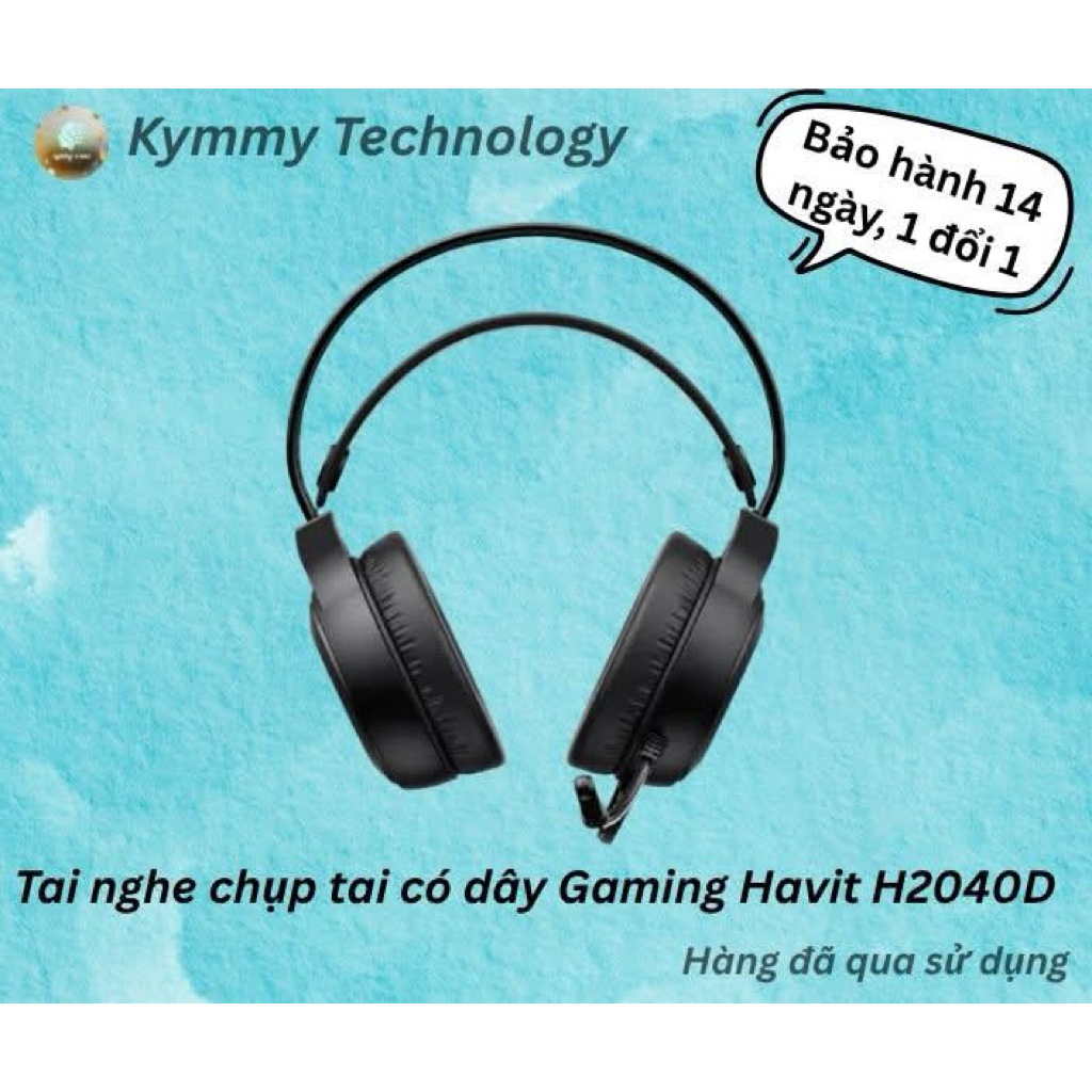 Tai nghe chụp tai có dây Gaming Havit H2040D