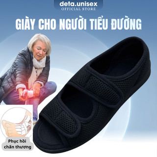 Giày tập đi cho người tai biến, người bệnh tiểu đường, giày đi bộ êm ái cho người già TIDU01