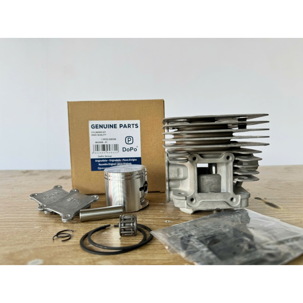 [DoPo 553 45.5mm] Bộ hơi máy cắt cỏ 553 45.5mm Piston JH (thay cho husqvarna 553 xịn và Nhái)