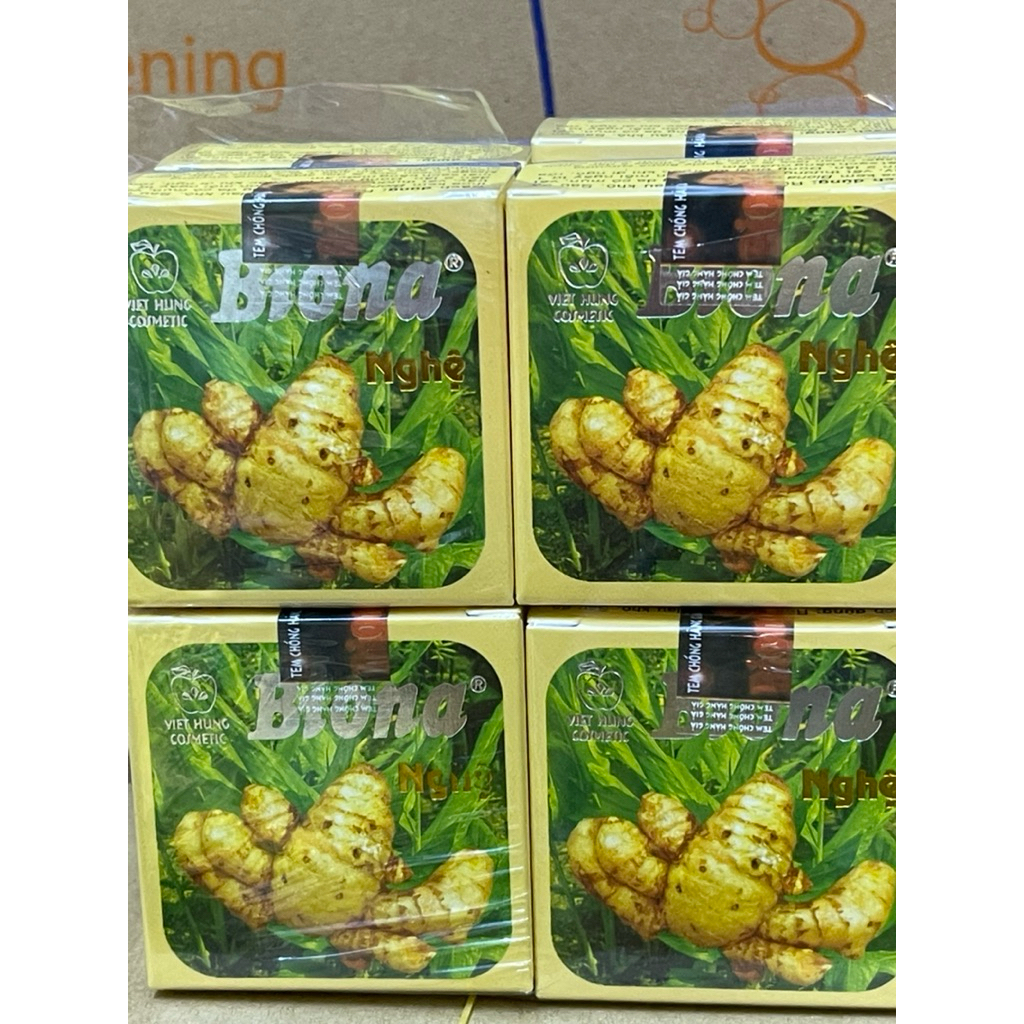 Kem Biona Nghệ hủ 3g hàng chính hãng ,sạch mụn,ngừa viêm,sáng da,giảm thâm