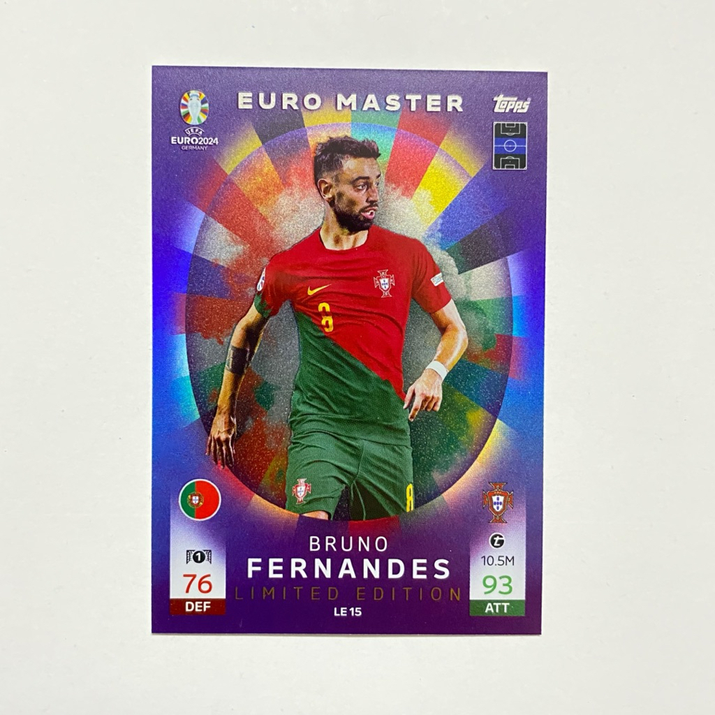 Thẻ Cầu Thủ Limited Edition/ EURO MASTER/ Euro 2024 Match Attax