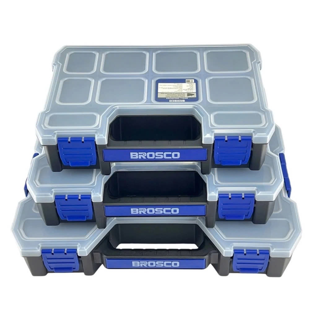 Hộp Nhựa Đựng Đồ Nghề 10 - 14 - 17 Ngắn Brosco