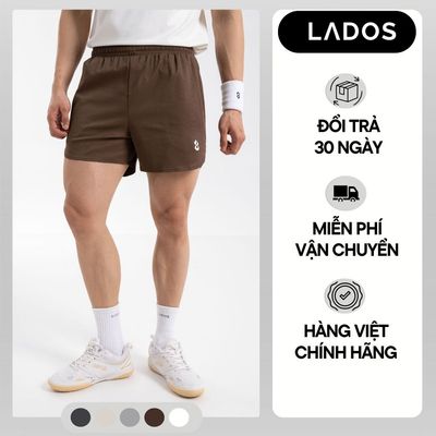 Quần Đùi Thể Thao Nam LADOS-4205 Vải Dù Mềm Nhẹ, Thoáng Khí, Co Giãn 4 Chiều, Tập Gym Chạy Bộ Pickleball