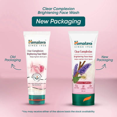 Sữa rửa mặt trắng da mịn màng Himalaya Clear Complexion Whitening Face Wash 100ml và 150ml