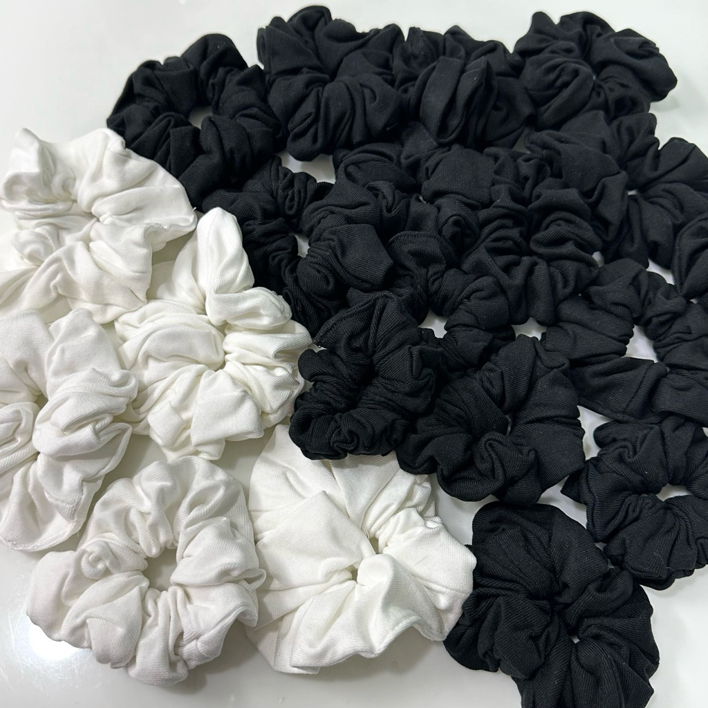 CAOMEIBBI - DÂY BUỘC TÓC TO PHỒNG NHIỀU MÀU - SCRUNCHIES.