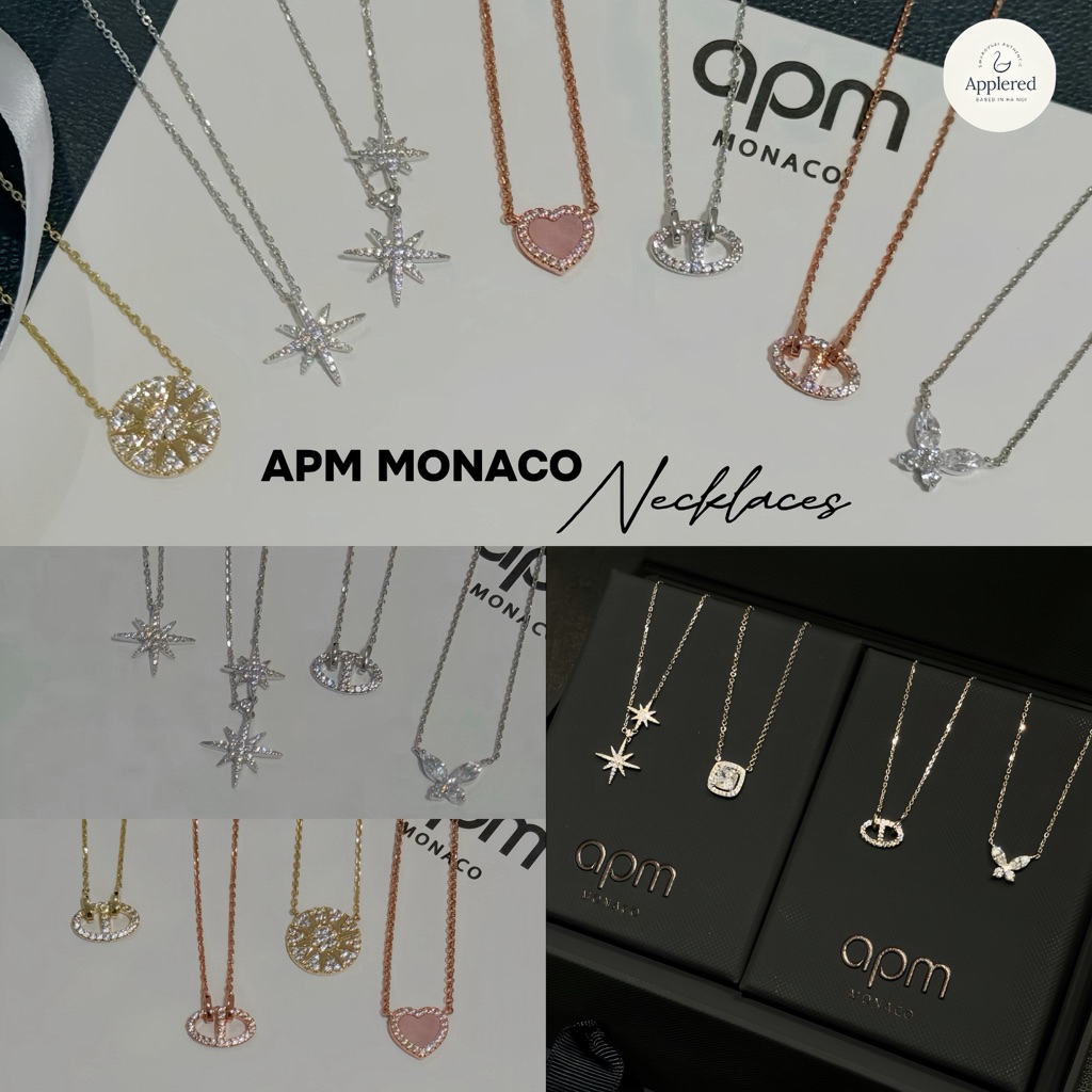DÂY CHUYỀN APM MONACO UNISEX DÀNH CHO CẢ NAM VÀ NỮ CHUẨN CHÍNH HÃNG FULL BOX TÚI BẢO HÀNH HÃNG