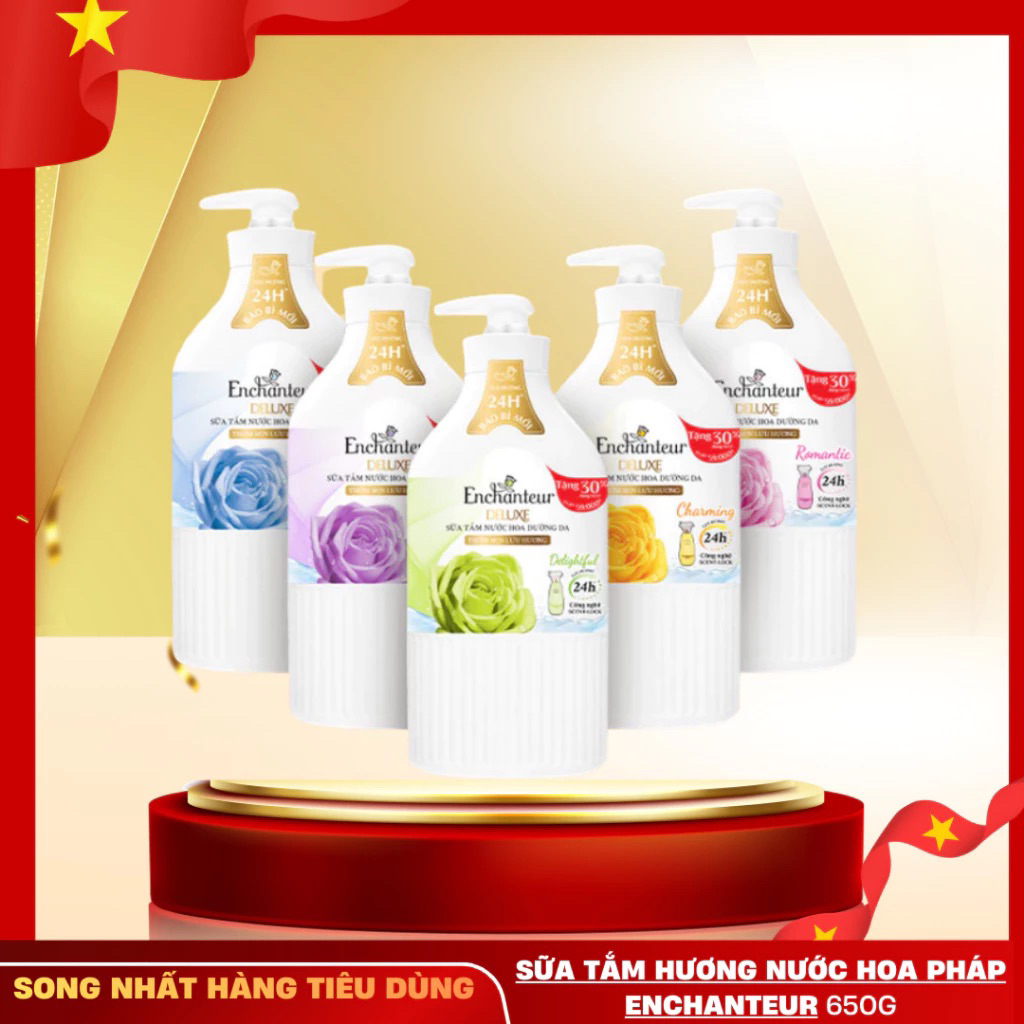 SỮA TẮM ENCHANTER MÙI NƯỚC HOA CHÍNH HÃNG