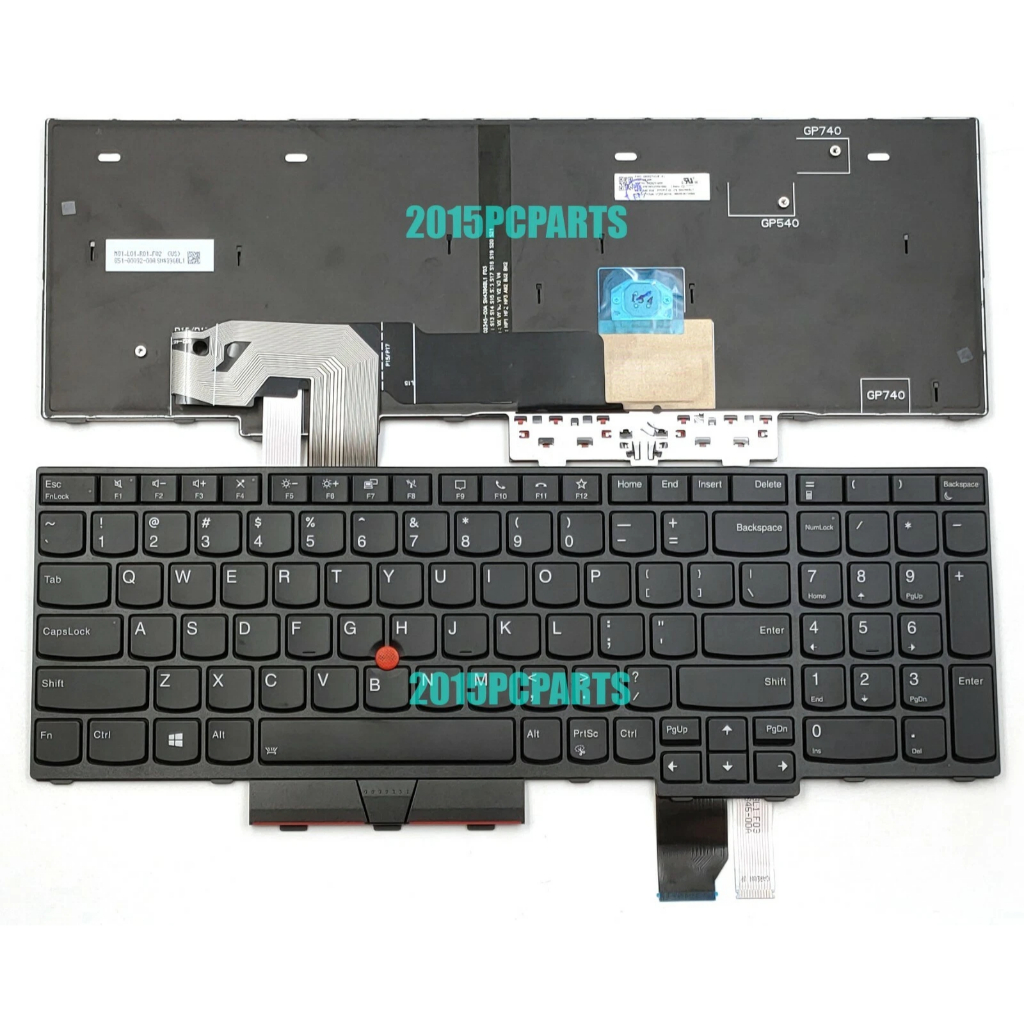 BÀN PHÍM Lenovo Thinkpad P15 P17 T15g Gen 1 Keyboard Backlit US