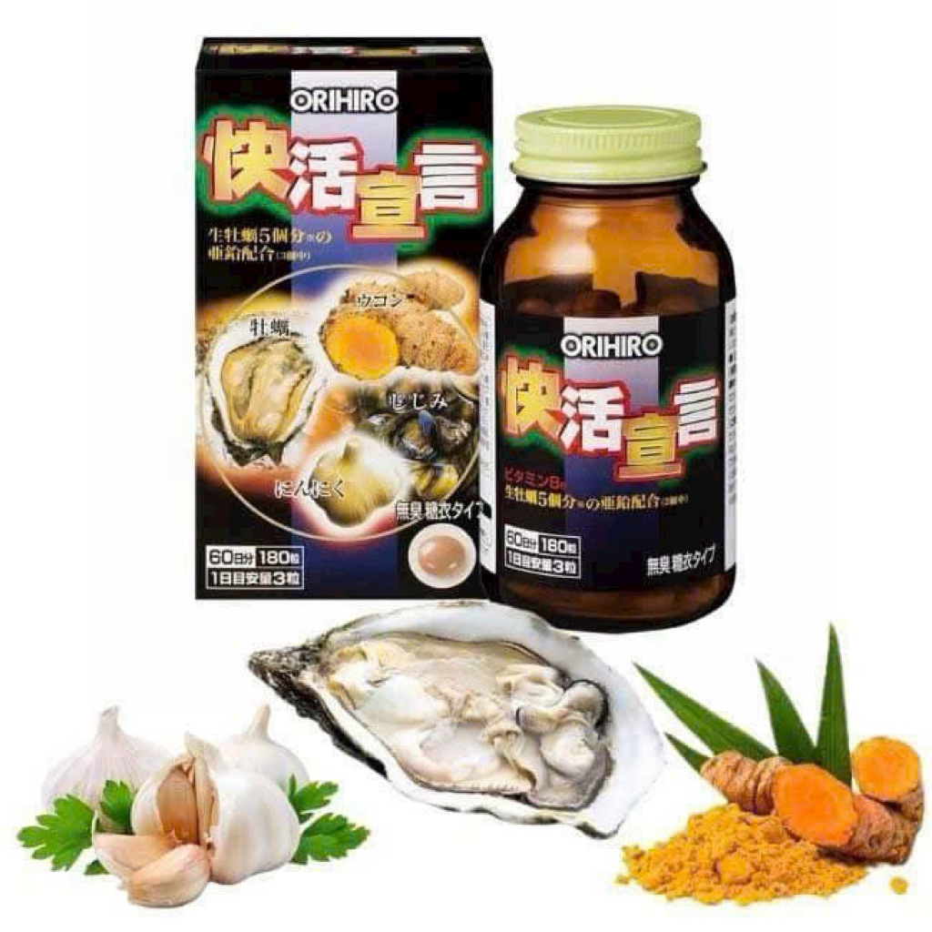 VIÊN UỐNG HÀU NGHỆ ORIHIRO NHẬT BẢN
