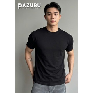 Áo Thun Nam Pazuru Musclean Cổ Tròn Tay Ngắn form cleanfit - Áo Phông Nam Cao Cấp Chất Cotton 30 Co Giãn 4 Chiều, Tôn Dá