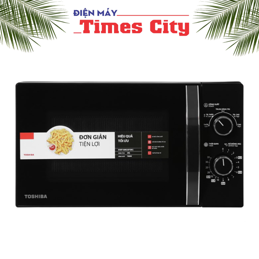 Lò vi sóng Toshiba MW2-MM20P(BK) 20 lít