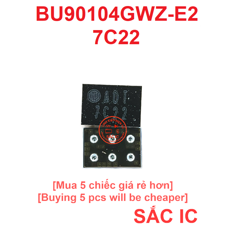 [B65] BU90104GWZ-E2 90104 7C22 7C2 ic nguồn trên bo mạch - Mới nguyên bản - Original NEW