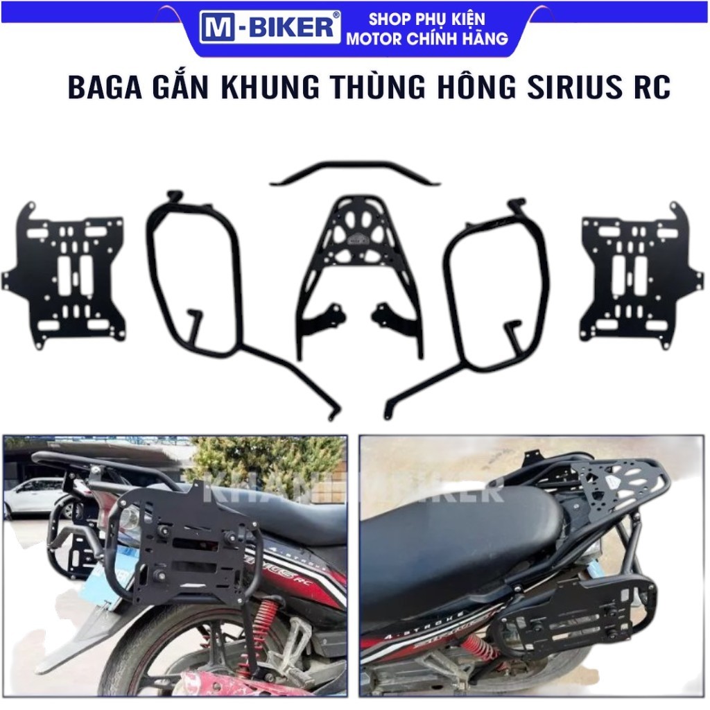 Baga Yamaha Sirius RC – Baga Sau Sirius RC, Cảng Sau Sirius RC Chắc Chắn Lắp Zin