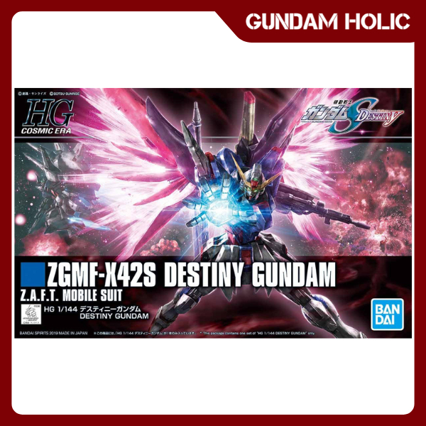 [CÓ SẴN] Mô Hình Lắp Ráp HG Destiny – Gundam Seed Destiny Chính Hãng Bandai