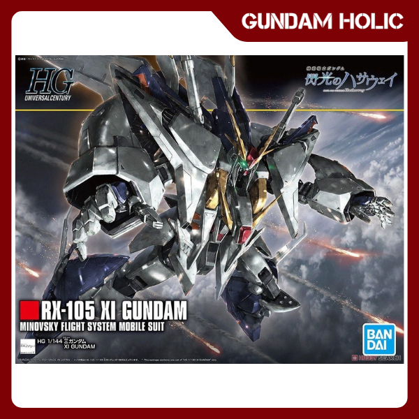 [CÓ SẴN] Mô Hình Lắp Ráp HG Xi Gundam – Gundam Hathaway Chính Hãng Bandai