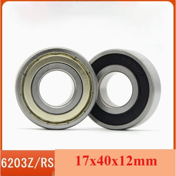 🛞Bạc Đạn 6203RS / 6203Z Kích Thước 17x40x12mm – Vòng Bi Công Nghiệp Độ Bền Cao