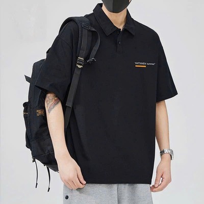 Áo Polo Nam Nữ HXTXMEN NAD Unisex - Áo Cổ Bẻ Tay Lỡ Chất Liệu Cotton Co Giãn 2 Chiều Cao Cấp Trẻ Trung Cá Tính