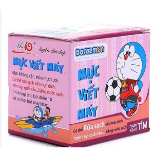 Mực bút máy Doraemon màu tím