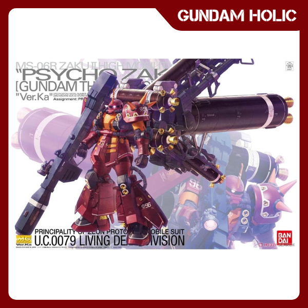 [CÓ SẴN] Mô Hình Lắp Ráp MG Psycho Zaku Ver. Ka – Gundam Thunderbolt Chính Hãng Bandai