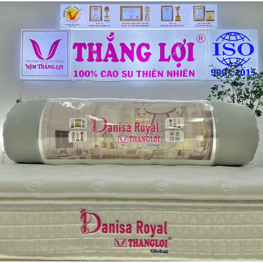 Nệm Lò So Túi cao cấp Danisa Royal chính hãng cao 26cm bh 25năm lún xẹp rất êm ái và đàng hồi tốt