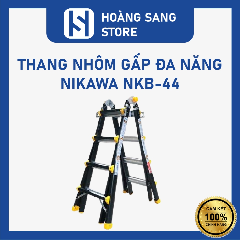 Thang nhôm gấp đa năng NIKAWA NKB-44 - Chính Hãng