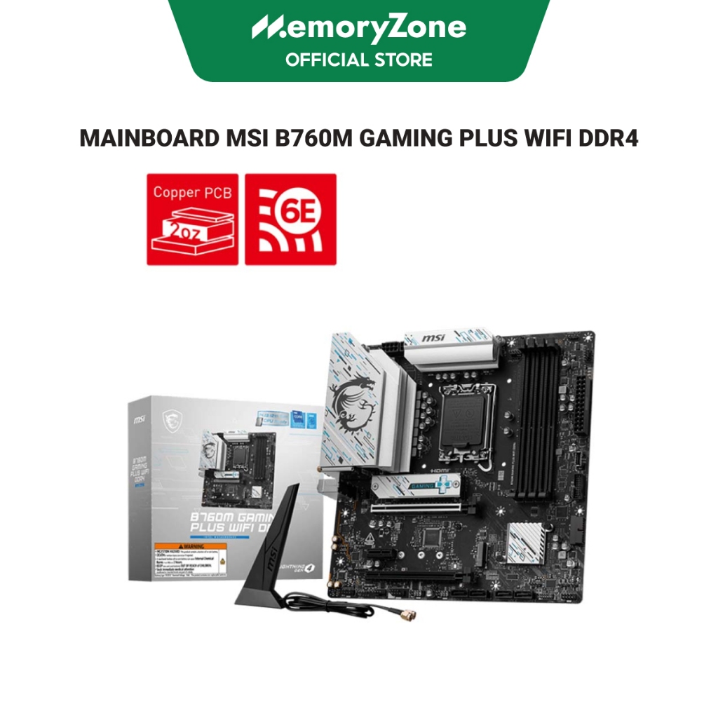 Mainboard MSI B760M GAMING PLUS WIFI DDR4 - Bảo hành 36 tháng chính hãng | BigBuy360 - bigbuy360.vn