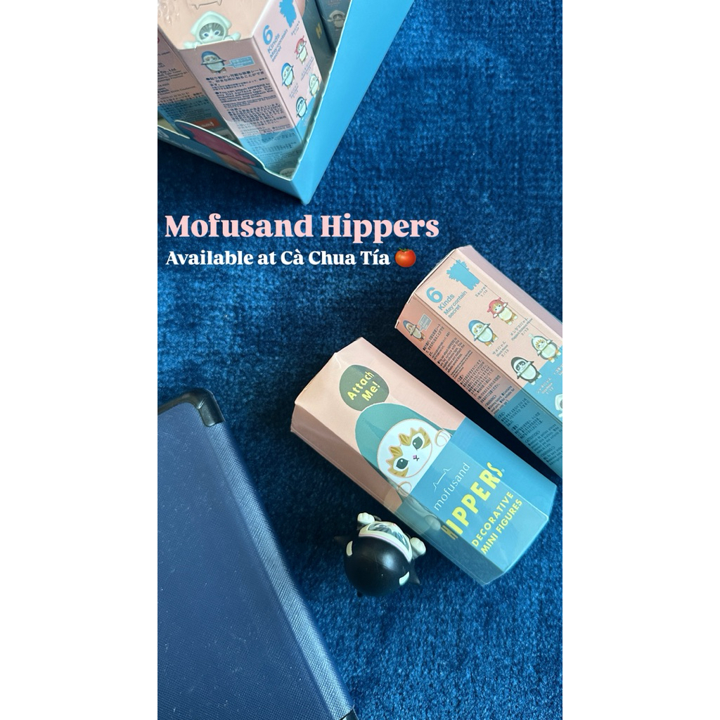 Mofusand Hippers Blindbox Hộp Mù Dán Điện Thoại Chính Hãng