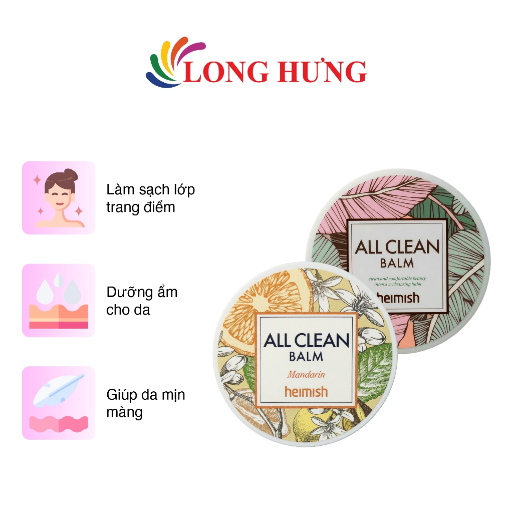 Sáp tẩy trang Heimish All Clean Balm (120ml)