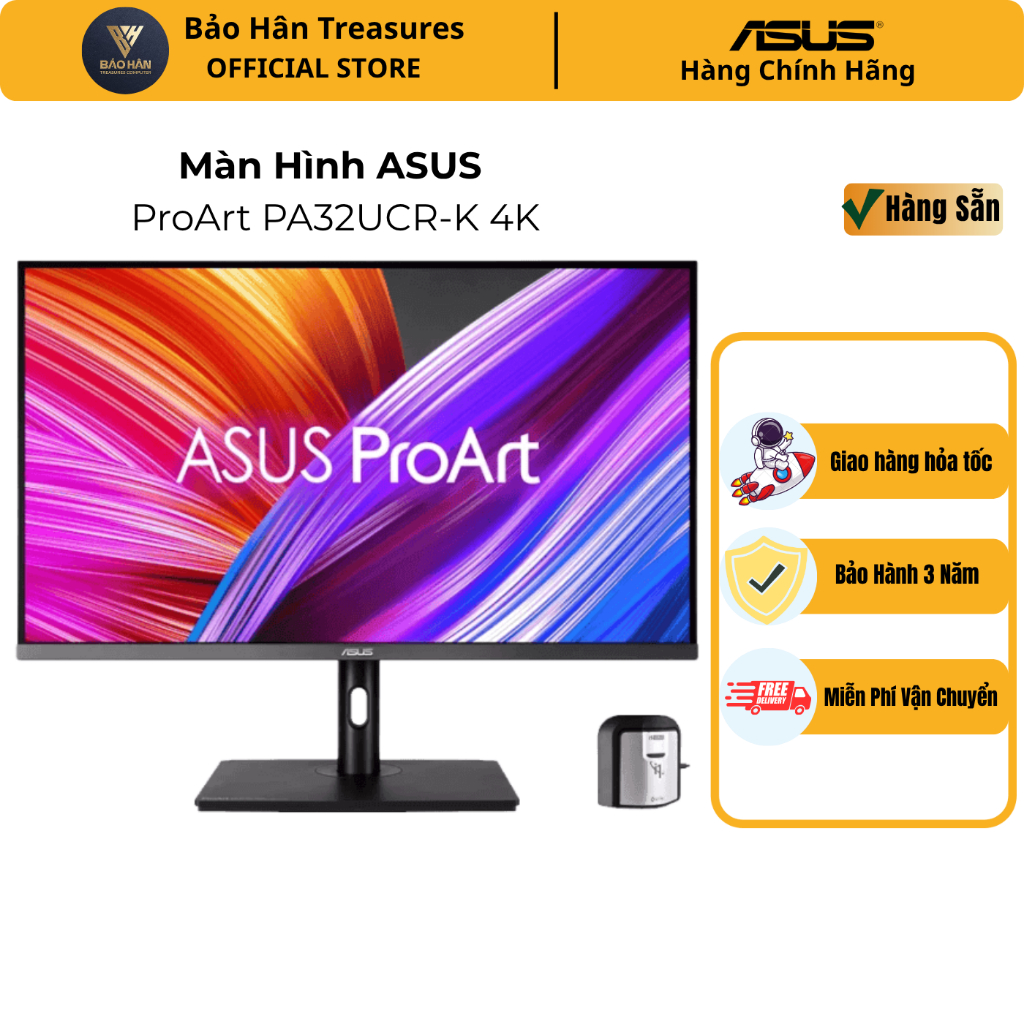 Màn Hình ASUS ProArt PA32UCR-K 4K UHD 32 inch - Hàng Chính Hãng