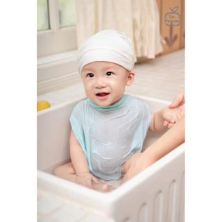 KHĂN SỮA SỢI TRE/Set 5 Khăn sữa sợi tre lụa (30x30) La Pomme