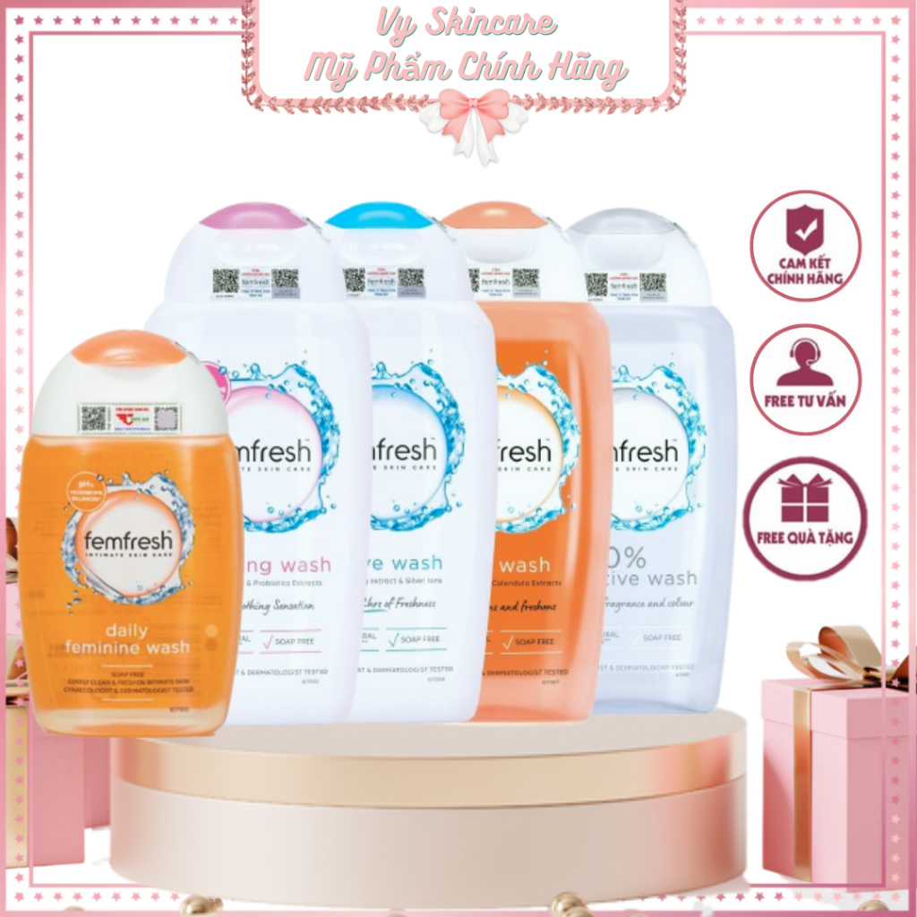 [CHÍNH HÃNG] Dung dịch vệ sinh phụ nữ FEMFRESH Daily Intimate Wash