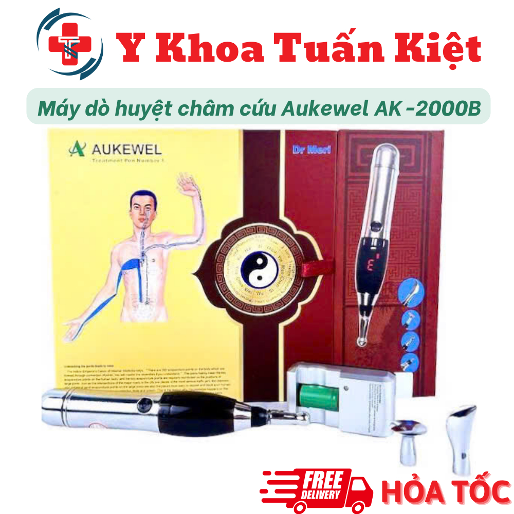 ✅ Máy dò huyệt châm cứu Aukewel AK-2000B