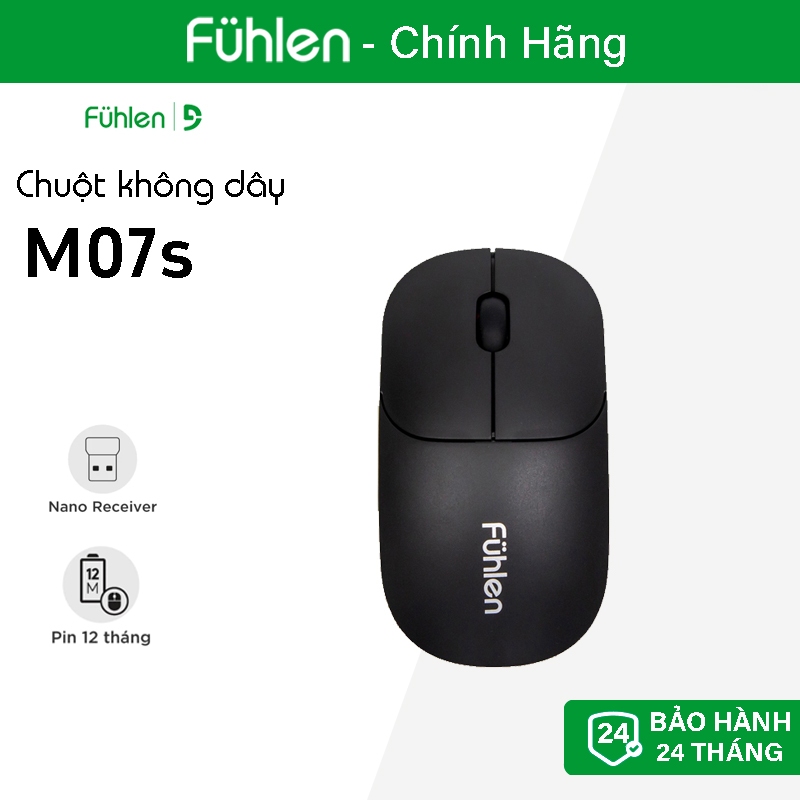 Chuột không dây Fuhlen M07S - bảo hành 2 năm