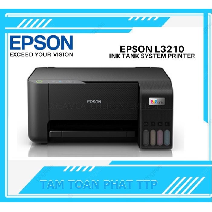 Máy in phun màu L3210  epson, kèm mực in