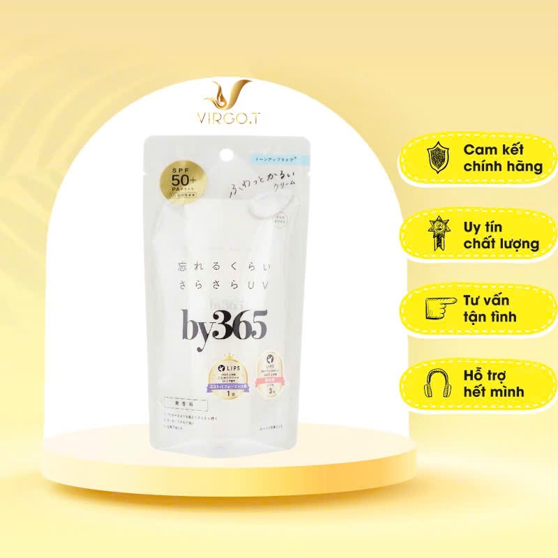 🌤️ KEM CHỐNG NẮNG NARIS UP POWDERY UV CREAM BY365 UV SPF50+ PA++++ 60g