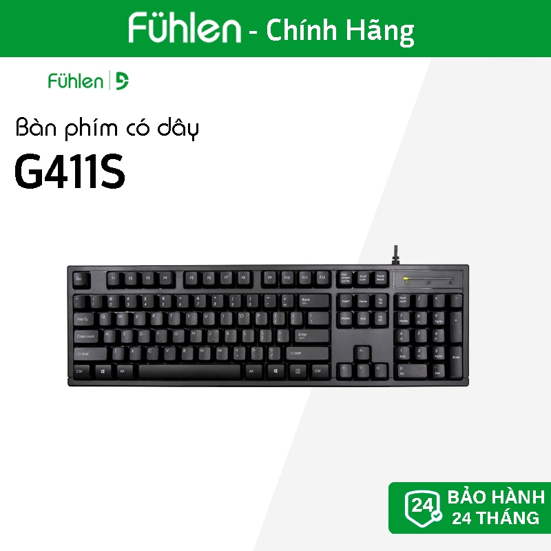 Bán phím có dây Fuhlen G411S - chính hãng 2 năm