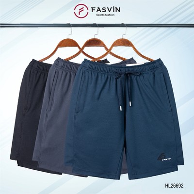 Quần Short Nam Thể Thao FASVIN HL26692.HN Vải Thun Lạnh Cao Cấp Mềm, Nhẹ, Mát, Hàng Nhà Máy