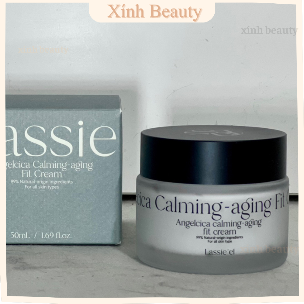 Kem Dưỡng Siêu Phục Hồi Lassie'el Angelcica Calming-Aging Fit Cream 50ml