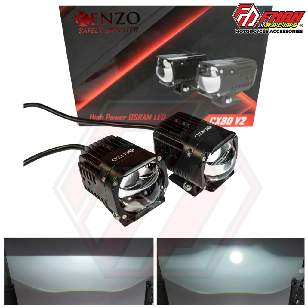 Đèn trợ sáng KENZO CX80 V2 chính hãng