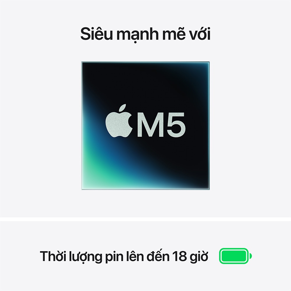 Máy tính xách tay Apple MacBook Air M5 13.6 inch 2026 (10CPU | 8GPU | 16GB RAM | 512GB SSD) | BigBuy360 - bigbuy360.vn
