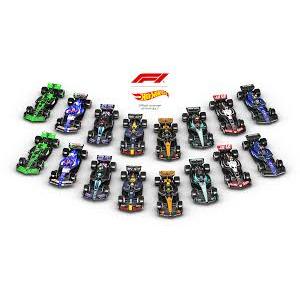 Hot Wheels Premium F1 2025 - McLaren / Mercedes / Red Bull / Haas / Visa - Xe Mô Hình F1 Cao Cấp