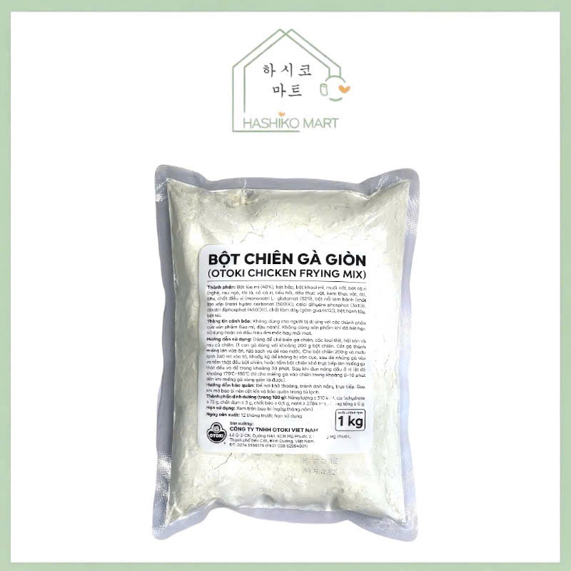 BỘT CHIÊN GÀ GIÒN OTOKI 1KG