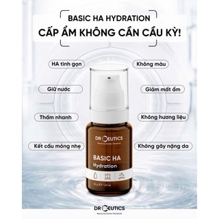 Drceutics - Tinh Chất Cấp Ẩm Cho Da Dầu Mụn (Basic HA Hydration) - 40g