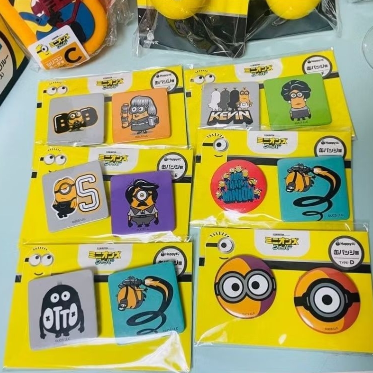 Huy hiệu Minion - Minions hàng Nhật