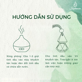 Tinh dầu quế 10ml JULYHOUSE